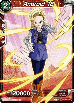 BT23-029 Android 18