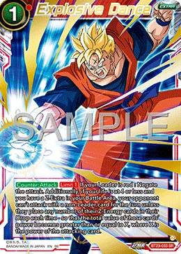 BT23-033 Explosive Dance (Promo)