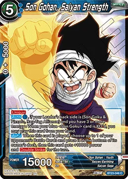 BT23-046 Son Gohan, Saiyan Strength