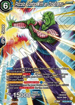 BT23-048 Piccolo, Combo With an Old Enemy