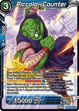 BT23-051 Piccolo, Counter
