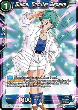 BT23-054 Bulma, Scouter Repairs