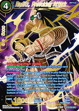 BT23-055 Raditz, Provoking Attack (Alt art)