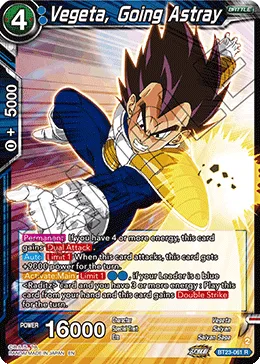 BT23-061 Vegeta, Going Astray