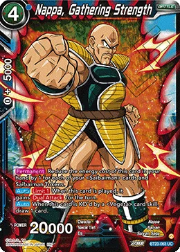 BT23-063 Nappa, Gathering Strength