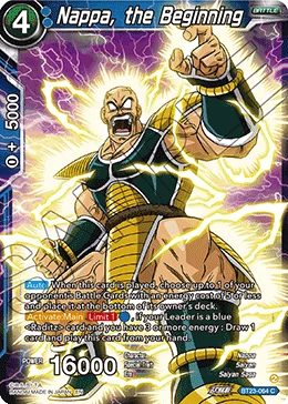 BT23-064 Nappa, the Beginning