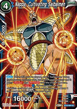 BT23-065 Nappa, Cultivating Saibaimen