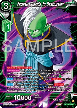 BT23-075 Zamasu, Prelude to Destruction (Promo)