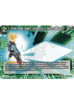 BT23-076 Final Hope Slash, Humanity’s Secret Weapon