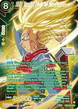 BT23-081 SS2 Trunks, Path to the Future (Alt art)