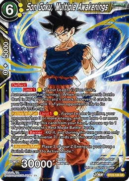 BT23-109 Son Goku, Multiple Awakenings