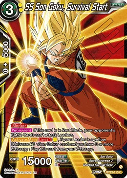 BT23-113 SS Son Goku, Survival Start