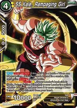 BT23-120 SS Kale, Rampaging Girl