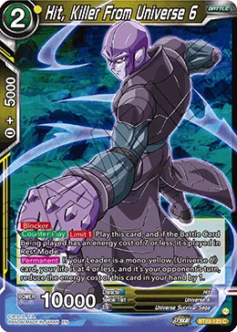 BT23-123 Hit, Killer From Universe 6