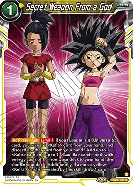 BT23-132 Secret Weapon From a God