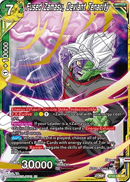 BT23-135 Fused Zamasu, Deviant Tenacity