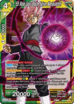 BT23-137 SS Rose Goku Black, Saiyan Manipulation