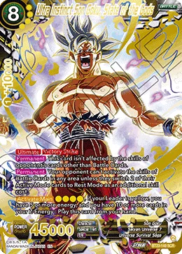 BT23-140 Ultra Instinct Son Goku, State of the Gods