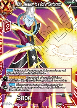 BT24-005 Whis, Assistant to a God of Destruction
