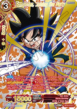 BT24-012 Son Goten, Joining the Party (Alt art)