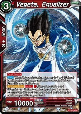 BT24-014 Vegeta, Equalizer