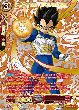 BT24-014 Vegeta, Equalizer (Alt art)
