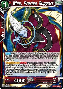 BT24-022 Whis, Precise Support