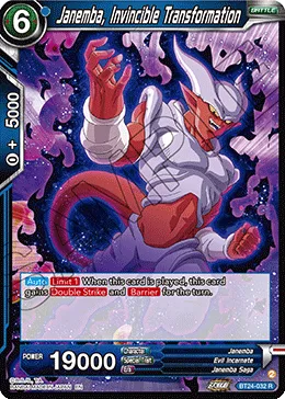 BT24-032 Janemba, Invincible Transformation