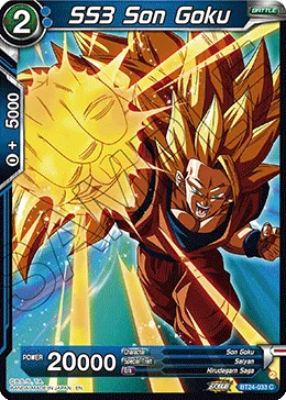 BT24-033 SS3 Son Goku