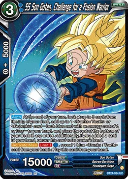 BT24-034 SS Son Goten, Challenge for a Fusion Warrior