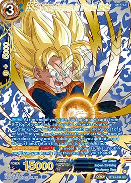 BT24-034 SS Son Goten, Challenge for a Fusion Warrior (Alt art)