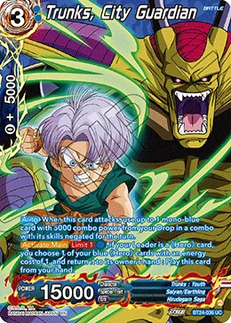 BT24-036 Trunks, City Guardian (Alt art)