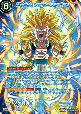 BT24-038 SS3 Gotenks, Facing the Phantom Demon (Promo)
