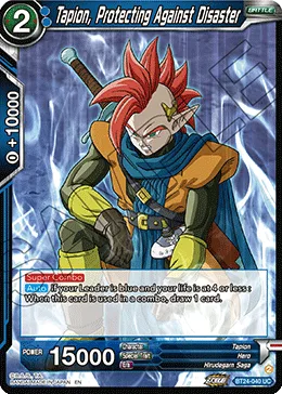 BT24-040 Tapion, Protecting Against Disaster