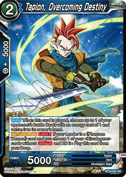 BT24-041 Tapion, Overcoming Destiny