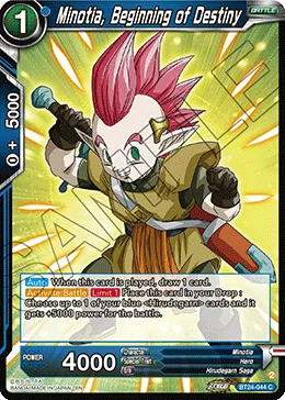 BT24-044 Minotia, Beginning of Destiny