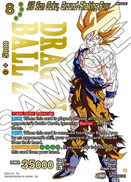 BT24-062 SS Son Goku, Ground-Shaking Fury (Alt art)