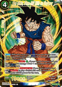 BT24-063 Son Goku, Face-Off With an Emperor