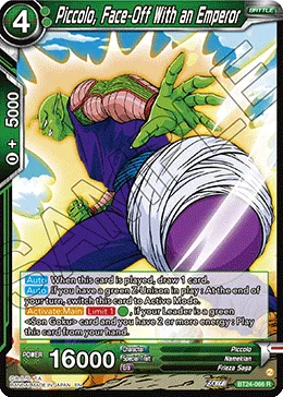BT24-066 Piccolo, Face-Off With an Emperor