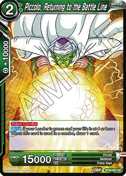 BT24-067 Piccolo, Returning to the Battle Line