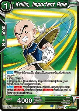 BT24-069 Krillin, Important Role