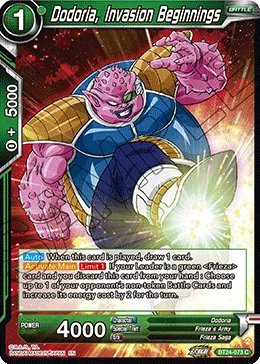BT24-073 Dodoria, Invasion Beginnings