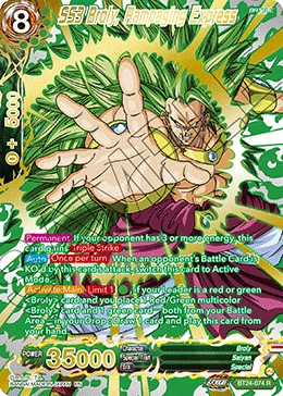 BT24-074 SS3 Broly, Rampaging Express (Parallel)