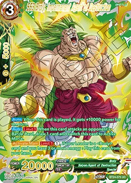 BT24-075 SS3 Broly, Impermanent Agent of Destruction (Parallel)