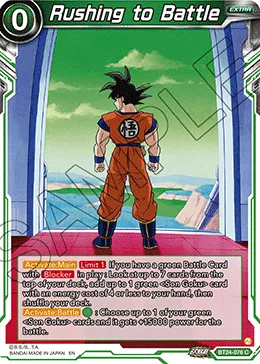 BT24-076 Rushing to Battle