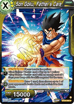 BT24-086 Son Goku, Father’s Care