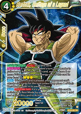 BT24-087 Bardock, Heritage of a Legend
