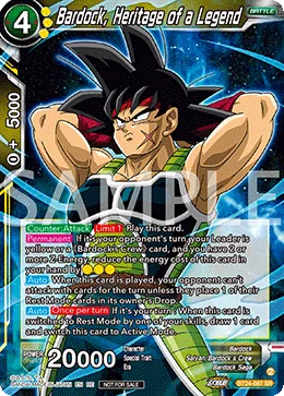 BT24-087 Bardock, Heritage of a Legend (Promo)