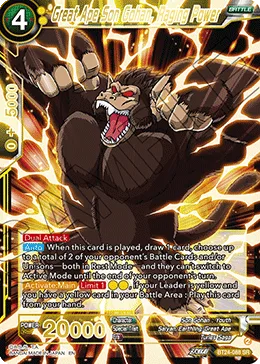 BT24-088 Great Ape Son Gohan, Raging Power