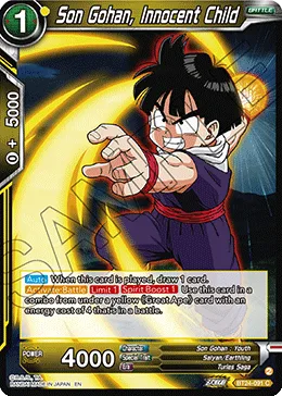 BT24-091 Son Gohan, Innocent Child